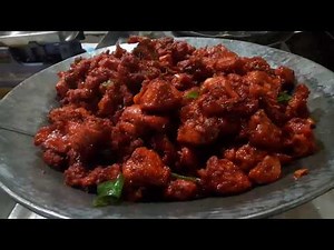 Chilli chicken dry South Indian Street Food | how to make dry chilli chicken