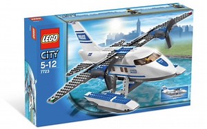 乐高 城市 7723 警用水上飞机 速组评测