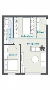 A home isn't just rooms. It's a collection of spaces for different purposes 🏠 So, it makes sense to define these spaces into zones, depending on what they’re used for 💡 This improves the flow between areas of the home, and also makes the process of designing your floor plan more manageable! | RoomSketcher
