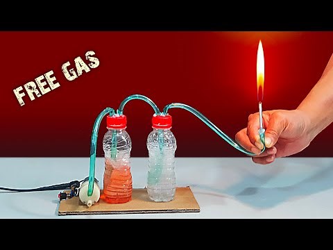 How to Make Free Gas at Home | Science Experiment | DIY Gas from the water