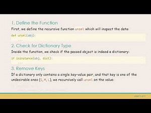 Removing M, S, and L Keys from a Python Dictionary: A Recursive Solution