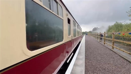 15K views · 518 reactions |  The train now departing platform two is...