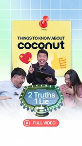6.1K views · 31 reactions | Plot twist time! We’re playing 2 Truths and a Lie , Coconut style!  We’re spilling some fun facts about our brand new International Talents Program! ✨ Yes, it’s real! Global clients, direct hiring, and exciting opportunities ahead!  Think you can spot the lie before the reveal?  Drop your guesses below and let’s see who’s got the sharpest eye!  | Coconut Virtual Professionals | Facebook