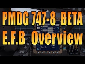 PMDG 747-8 BETA - THE EFB