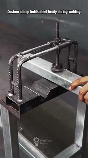Adjustable Steel Welding Clamp Tool Fabrication for Metal Frames
