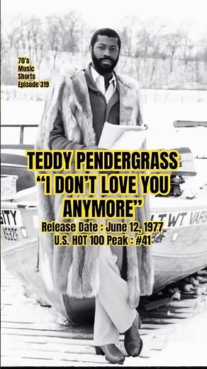 Teddy Pendergrass “I Don’t Love You Anymore” #70s #70smusic #teddypendergrass