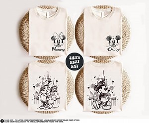 Custom Disney Shirt Matching Family Disney Sweatshirts Retro Mickey Minnie Happiest Place One Earth Matching Disney World Family Trip Shirt - Etsy