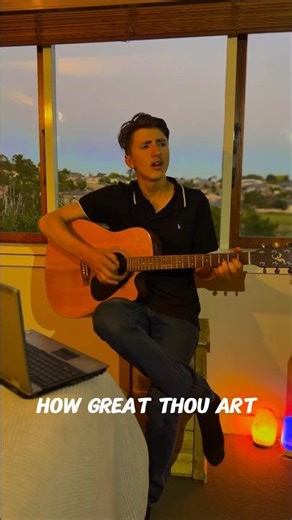 How Great Thou Art (Cover) Little carpenter #jesus #music #song #worship