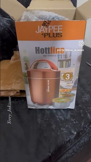 Jaypee Plus, Hott line, Electric Lunch Box, 3 SS Container,