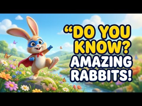 Do You Know? AMAZING RABBITS! 🐰 Fun Animal Facts for Kids