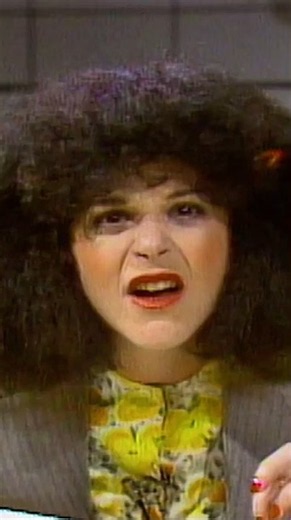 Gilda Radner as Roseanna Roseannadanna on "Saturday Night Live" with Jane Curtin
