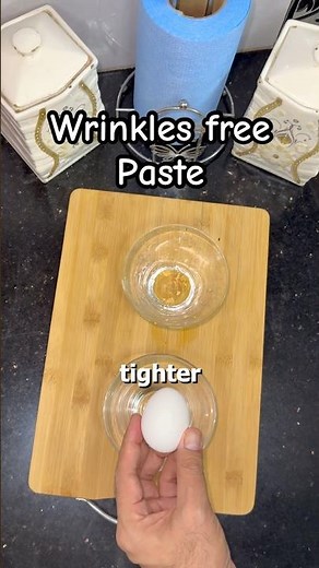 Look 10 Years Younger Instantly 😍 DIY Wrinkle Eraser ✨ #skincareroutine #shortsfeed”