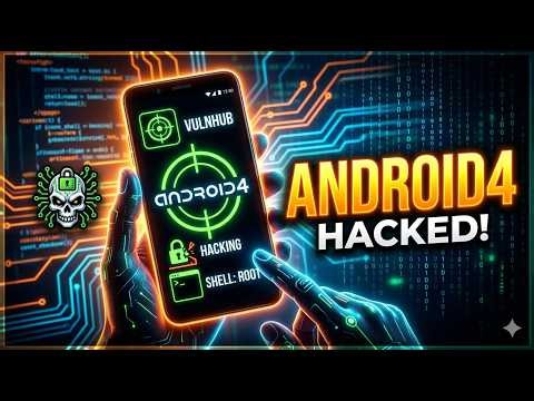 VulnHub Android4 Walkthrough | ADB Android Hacking & Mobile Pentesting Tutorial