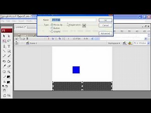 How To Make A Moving And Jumping Character In Adobe Flash CS3 In Actionscript 2.0 Part 1