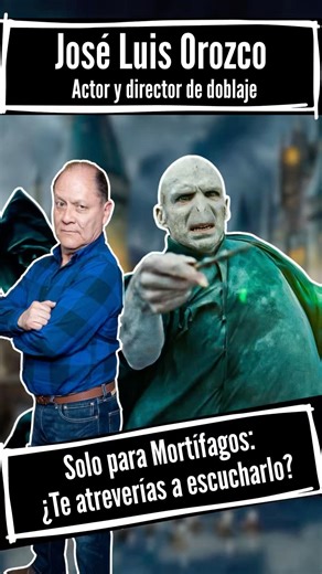 Avada Kedavra! 😱😳 José Luis Orozco gave us this great moment when he talked to us about Voldemort 👀