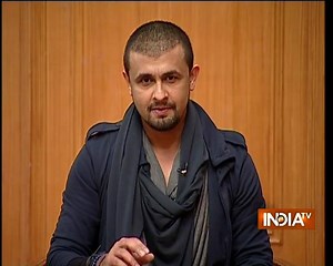 2.5M views · 65K reactions | Birthday boy Sonu Nigam captivating his audience in #AapKiAdalat with a delightful medley of Bollywood songs. God bless. | Rajat Sharma | Facebook