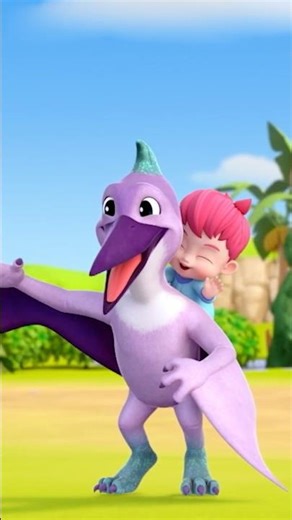 翼龙 Pteranodon #贝贝彬 #shorts