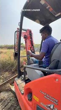 Mini Excavator Kubota working field