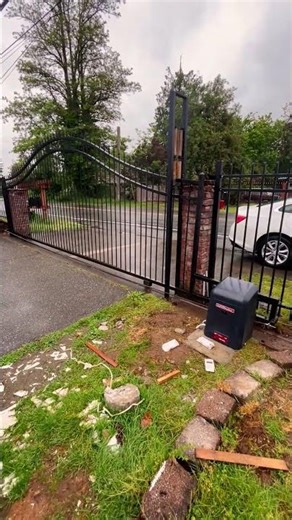 Professional Gate Work Done Right | Built for Reliability #Shorts