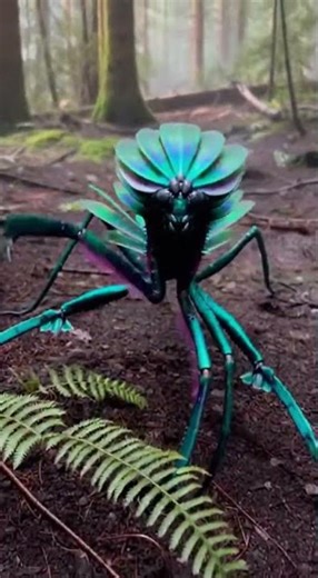 Strange Beetle-Like Creature Found in Forest