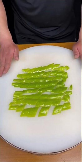 Turn Green Pepper Into Beautiful Art Carving IdeasEasy Green Pepper Carving Ideas Step by Step#