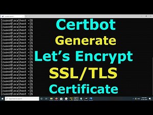 How to Install Certbot and Generate Let’s Encrypt SSL/TLS Certificate on Ubuntu 20.04 18.04