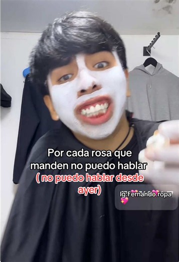 Hoy live hasta amanecida por cada rosa que manden no podré hablar #fyp #paratiiiiiiiiiiiiiiiiiiiiiiiiiiiiiii #fernandoropa #humor #clipviral