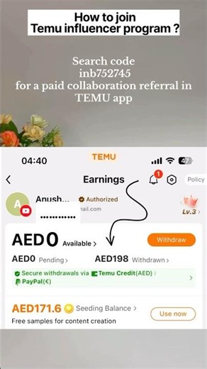 #ad 💵 Paid collaboration opportunities with @temu! Search my code [inb752745]#temu