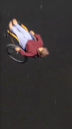 Alien rescues boy falling off cliff * Mac and Me