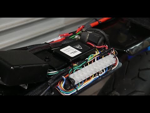 How to install a motorcycle relay - M unit alternative | Purpose Built Moto