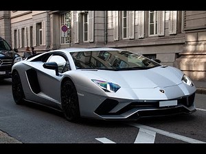 BEST-OF Lamborghini Aventador Sounds! (Flames, accelerations and more)