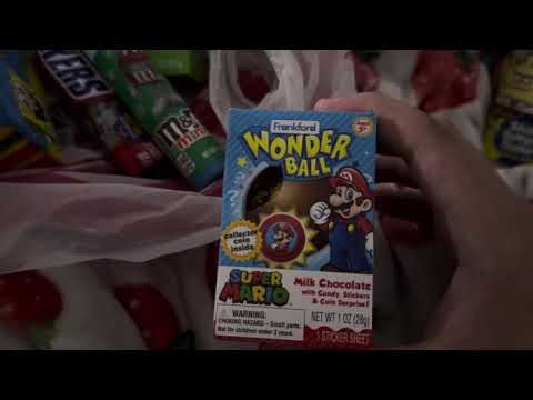 SpongeBob The Grinch Snickers M&M’s Super Mario And Funko Minis Food Toy Review