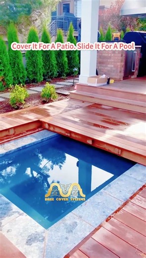 Sliding Pool Cover | Turn Your Pool Into A Patio