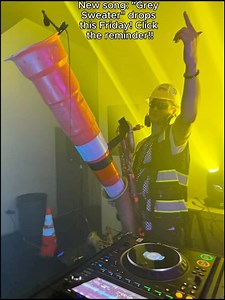 Wenzl - Traffic Cone Sax Man on Reels