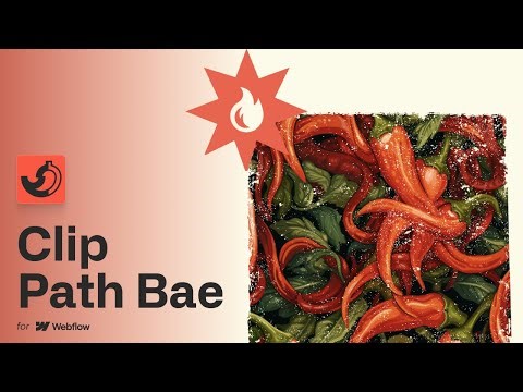 My New Webflow App! Clip Path Bae