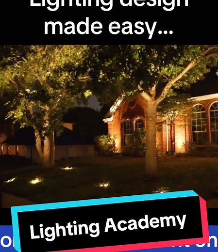 Lighting design doesn’t have to be difficult. Yet Lighting design is one of the things that newbies to Lighting struggle with most. Learn the tips, shortcuts, and secrets inside Lighting Academy. Join the movement for just $1. http://lightingacademy.net #landscapelighting #lls #lightingacademy #lightingdesign