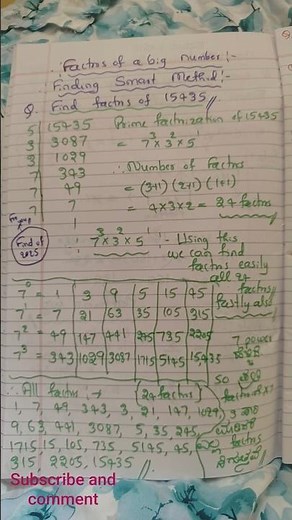 How to Find Factors of a Big Number Smart Method | Fast Maths Trick | #shorts