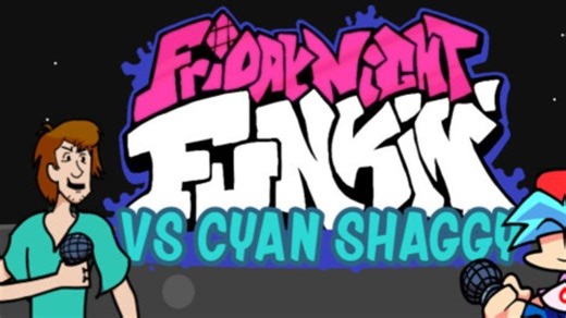 【FNF】VS Cyan Shaggy全流程