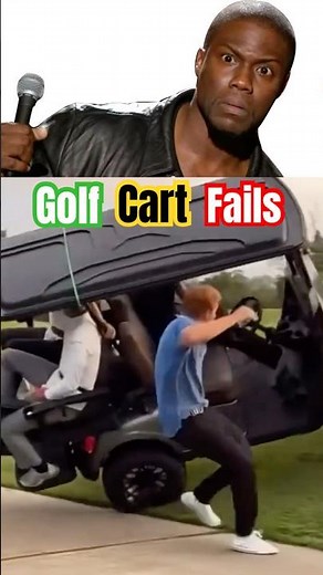 When Golf Cart Rides Go Wrong 🤣