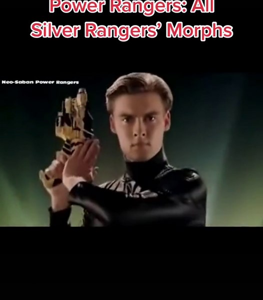 All Silver Power Rangers Morphing Sequences Compilation