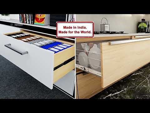 Hettich KA 4732 Soft-Close Telescopic Drawer Runner