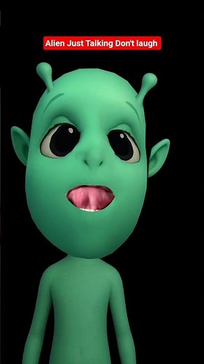 👽 Funny Alien Talking Challenge 👽#Shorts #Funny #DontLaugh