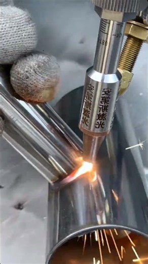 Handheld Laser Welding Machine #Aluminum Single-Layer Panel Curtain Wall#Manufacturer's Real Shots