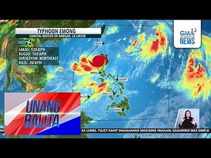 Bagyong #EmongPH, maaaring mag-landfall muli sa ating bansa - Weather update today | Unang Balita