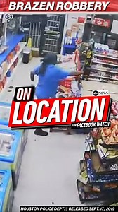178K views · 440 reactions | Shocking surveillance video shows an alleged brazen robber firing multiple shots at a store clerk. And police arrested a woman accused of threatening to ‘shoot 400 people for fun’. https://abcn.ws/2kr5ubq | On Location | Facebook