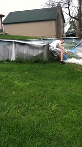 Bro, wat(er) you doing?! 🌊 #pool #fail #flood | AFV Classics