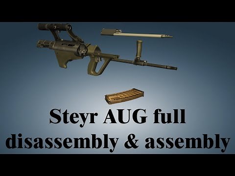 Steyr AUG: full disassembly & assembly | World of Guns