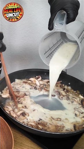 🔥 Cremiger wird’s nicht! Champignon Rahmsoße 🍄🤤
