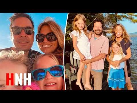 Jimmy Fallon Rare Family Outing with Wife & Kids at Valentine's Day Dinner