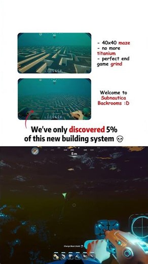 We've only discovered 5% of this new building system 💀- Subnautica 2
